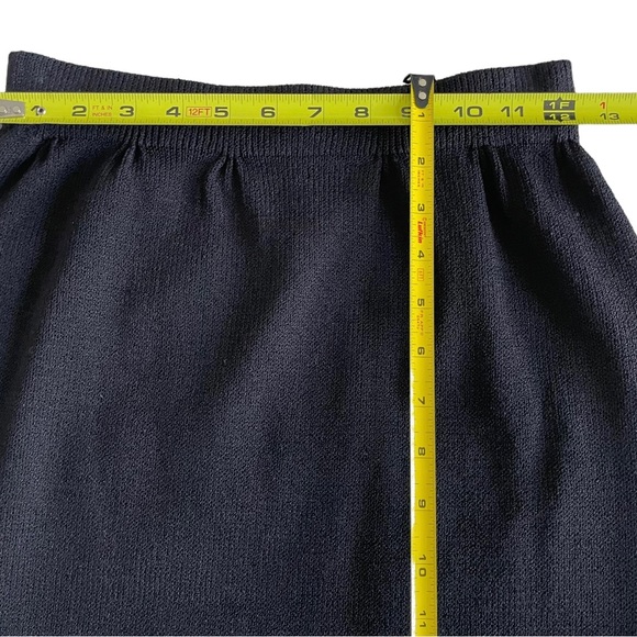 Two-Piece St. John Suit - Pale Pink and Black Jacket PLUS Black Skirt - Size 4 - Picture 9 of 16